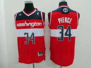 Maillot De Basket Washington Wizards Paul Pierce 34 Tissus Sportif Fans Edition Rouge